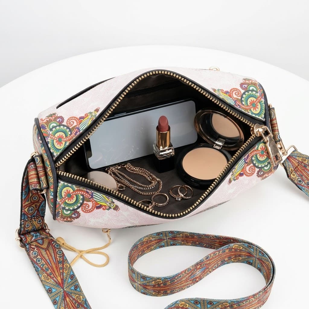 Printed Crossbody Bag