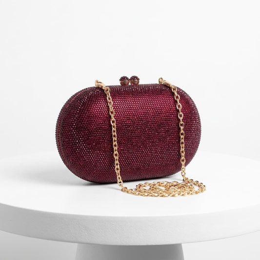 Rhinestone Evening Clutch