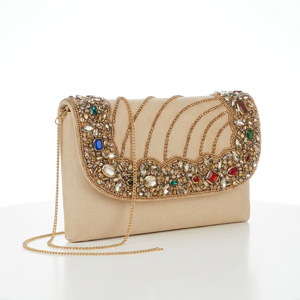 Indian Joupuree Envelope Clutch