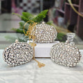 Luxury Crystal Stone Clutch