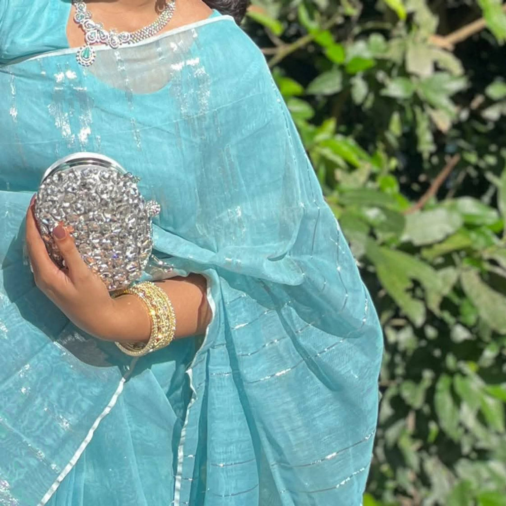 Luxury Crystal Stone Clutch