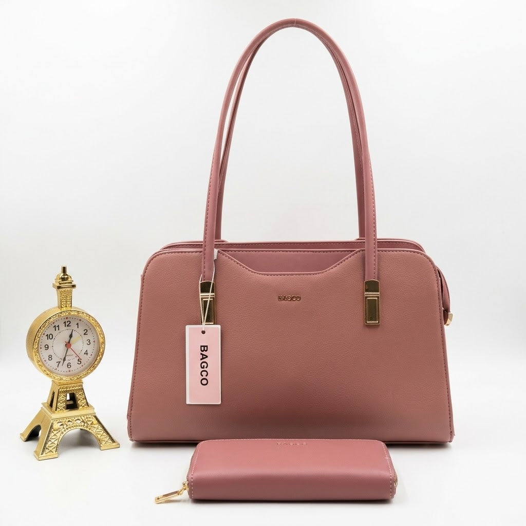 Bagco Handbag & Matching Wallet Set❤️