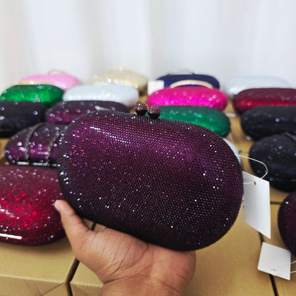 Rhinestone Evening Clutch