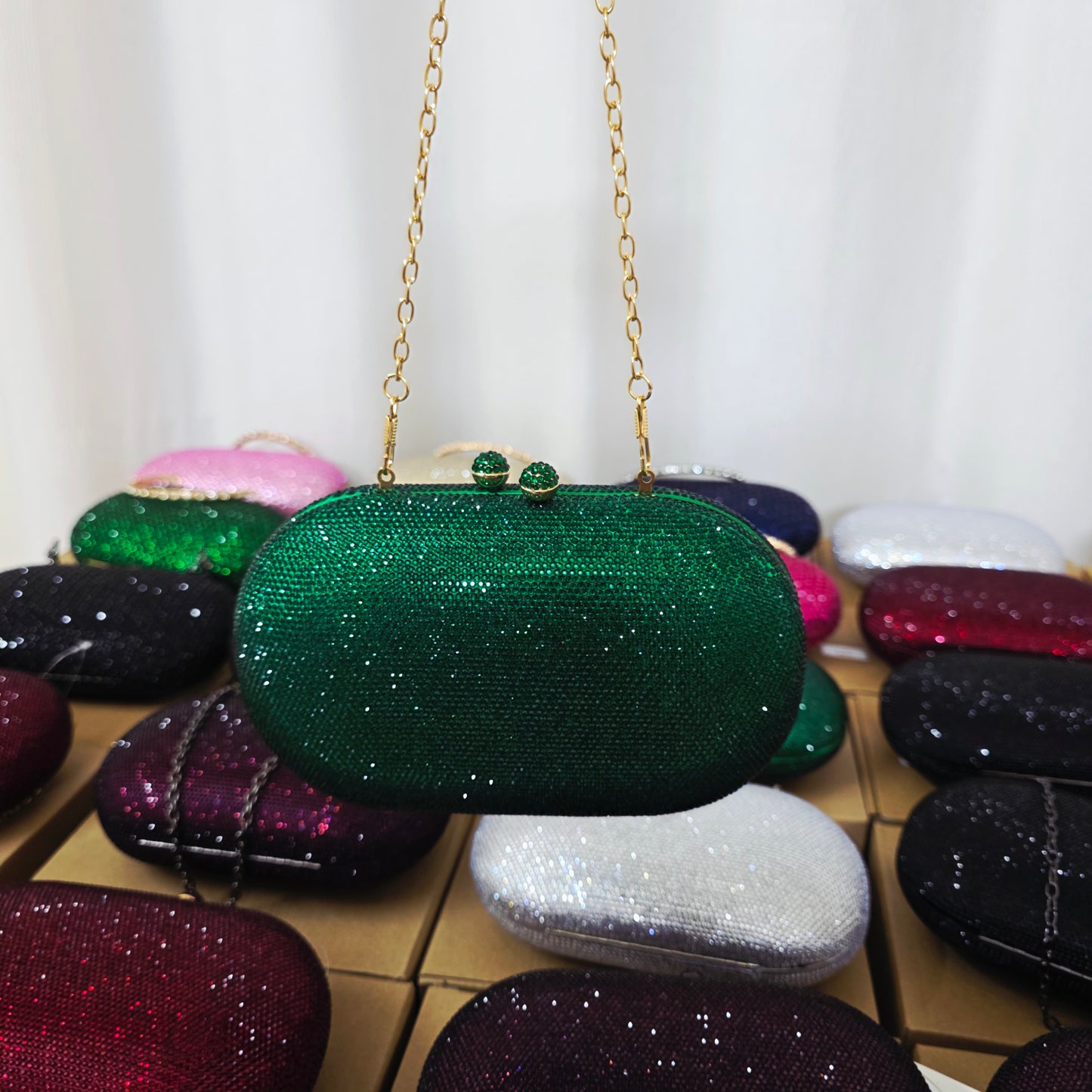 Rhinestone Evening Clutch