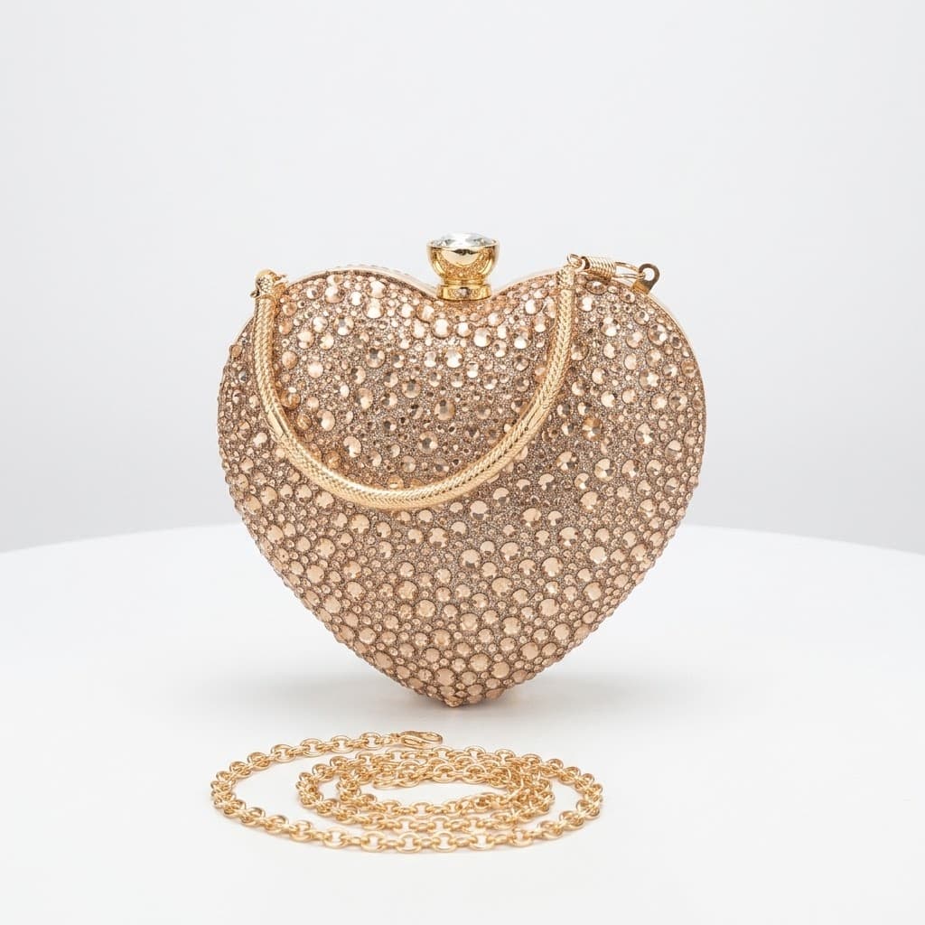 Heart Shape Clutch।Love Clutch