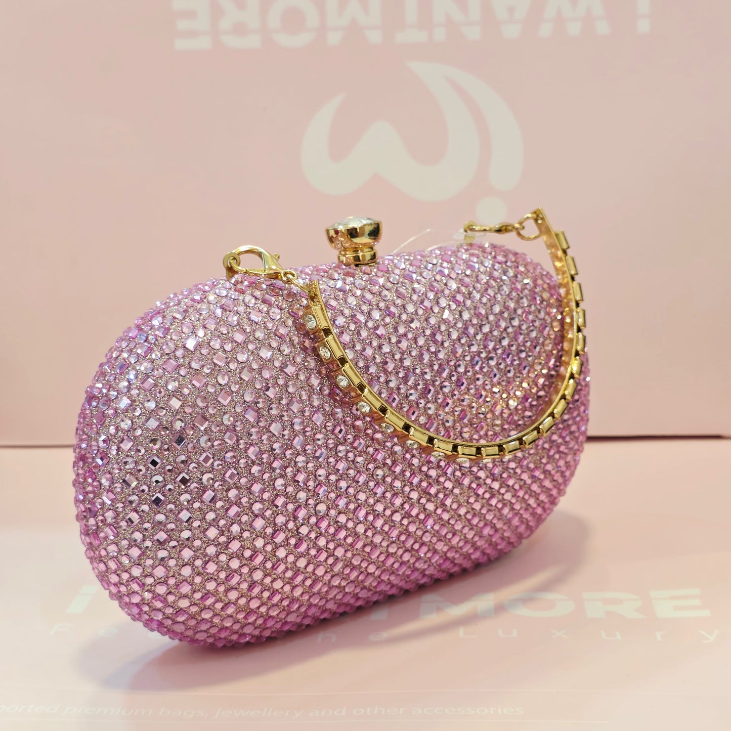 Sparkle & Shine: All Over Stone Work Party Clutch