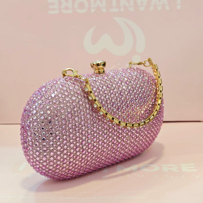Sparkle & Shine: All Over Stone Work Party Clutch