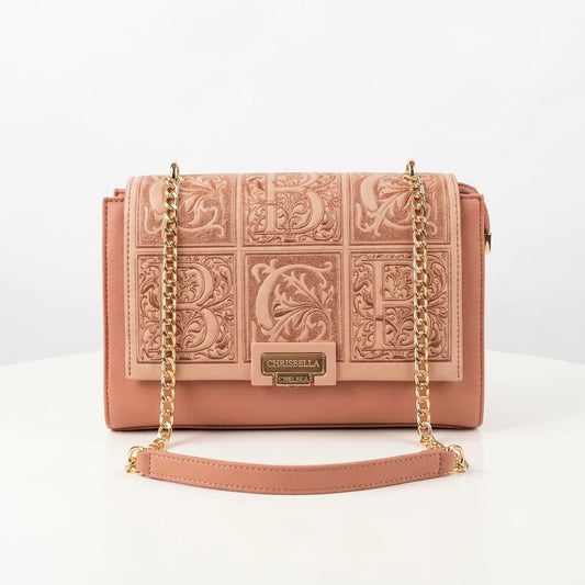 Chrisbella The Sculpted Rose Handbag❤️