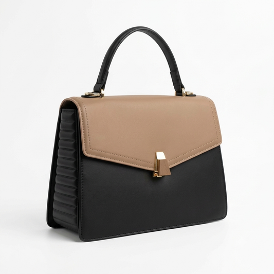 Authentic Chrisbella Top-Handle Flap Bag Set 0003