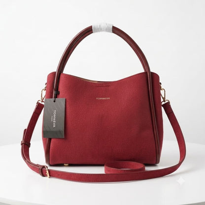 TOM&EVA Multi-Compartment Satchel Bag