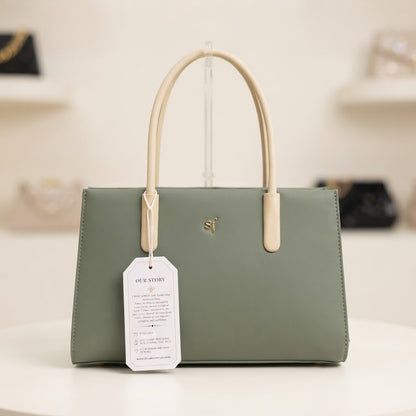 Elegant Dual-Tone Premium Handbag❤️