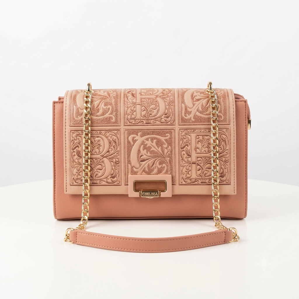 Chrisbella The Sculpted Rose Handbag❤️