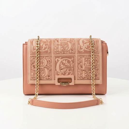 Chrisbella The Sculpted Rose Handbag❤️