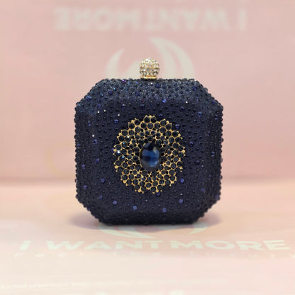 Sparkle Crystal Box Clutch❤️