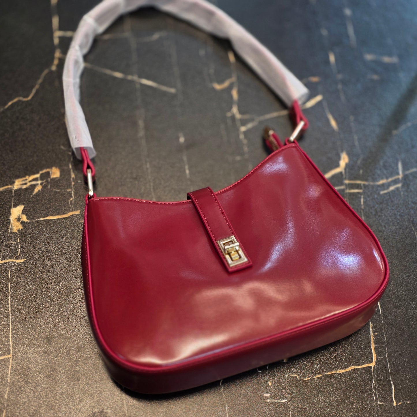 PU Leather Shoulder Bag