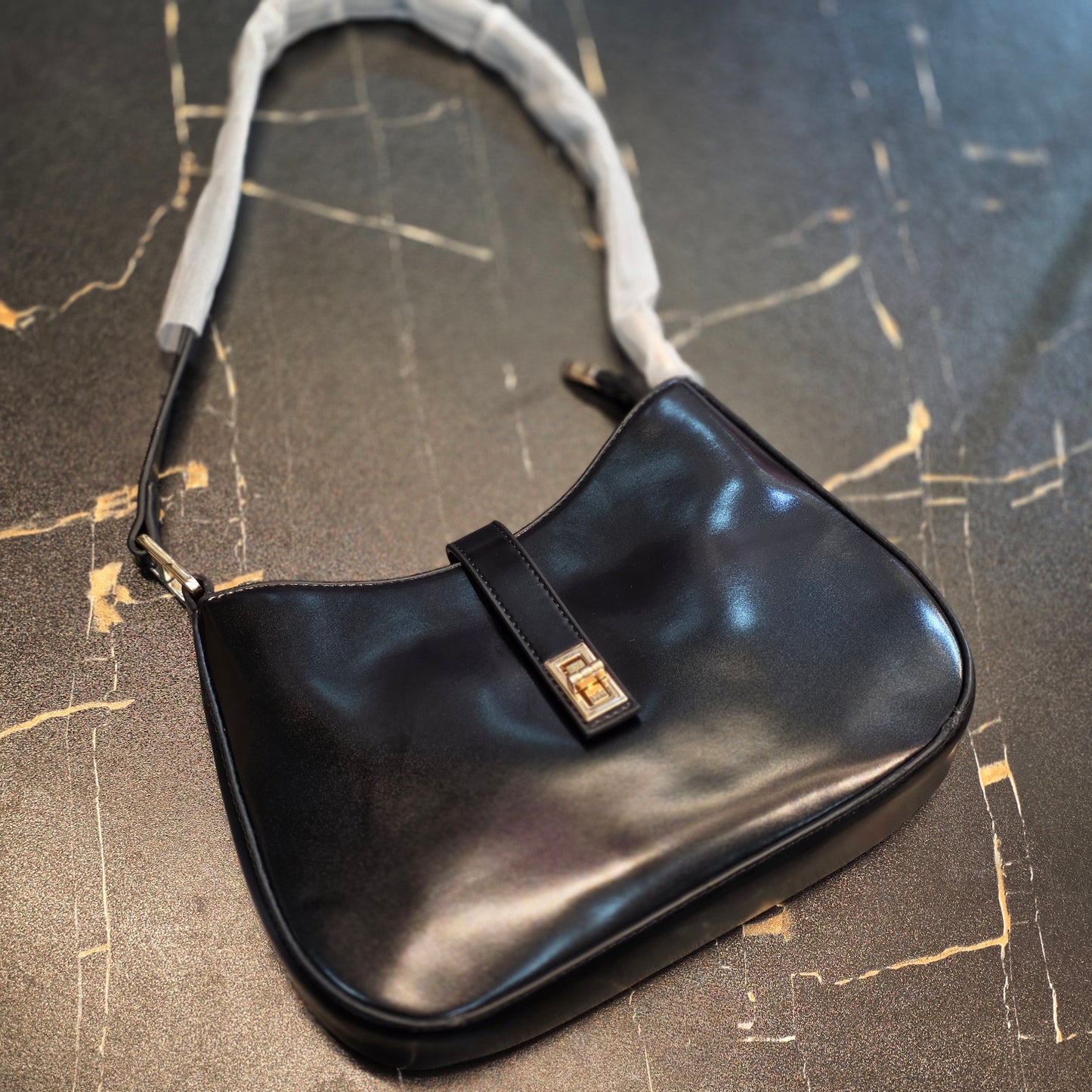 PU Leather Shoulder Bag