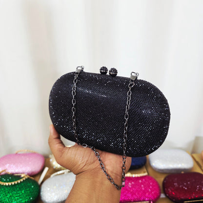 Rhinestone Evening Clutch