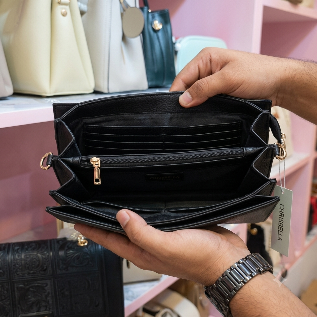 Chrisbella The Sculpted Rose Handbag❤️
