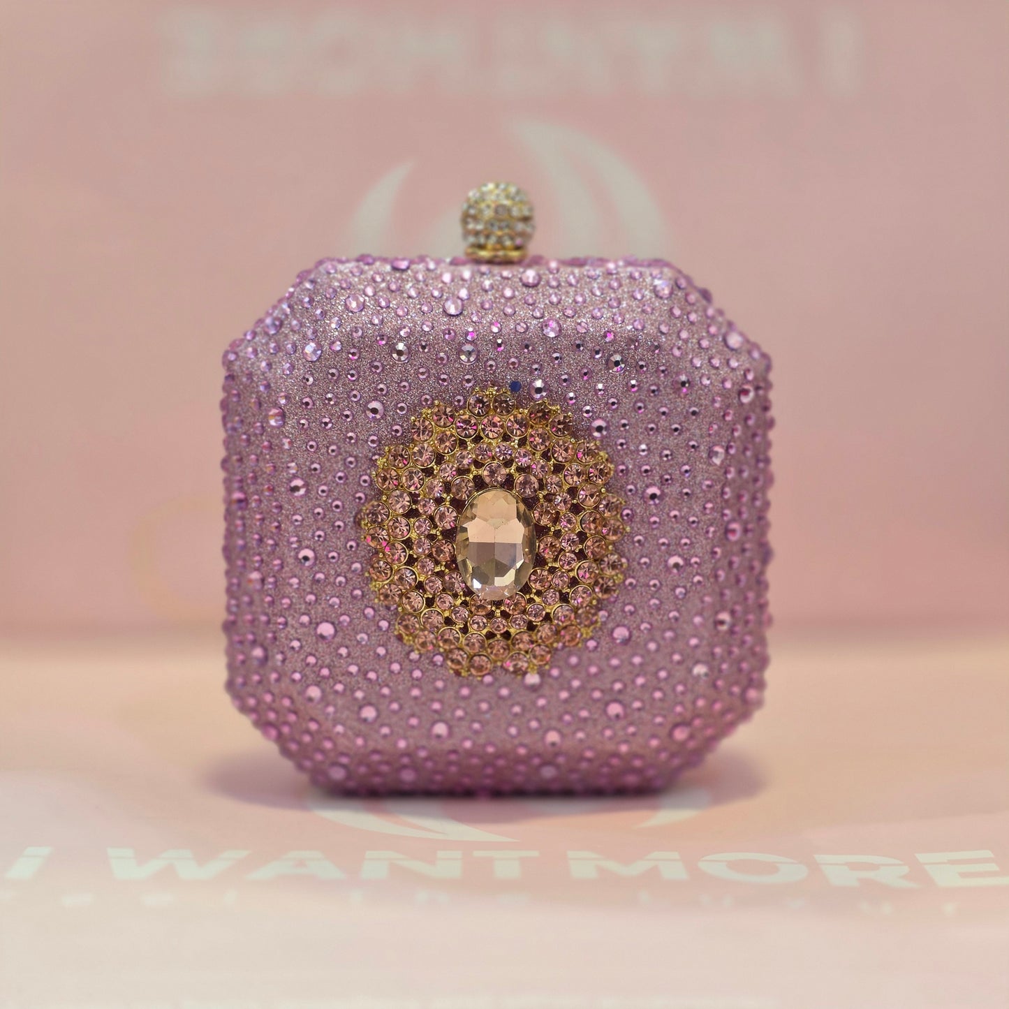 Sparkle Crystal Box Clutch❤️