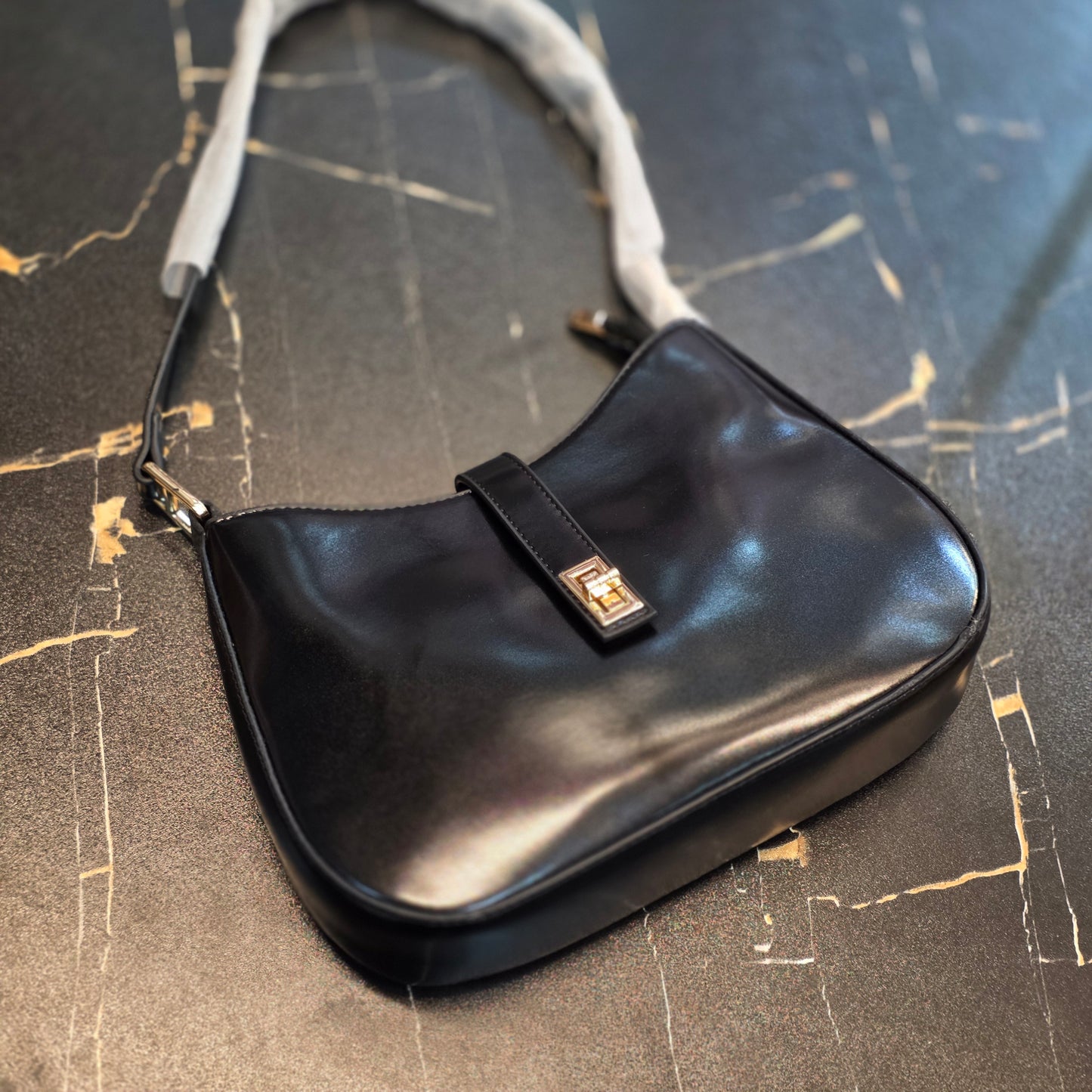 PU Leather Shoulder Bag