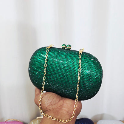 Rhinestone Evening Clutch
