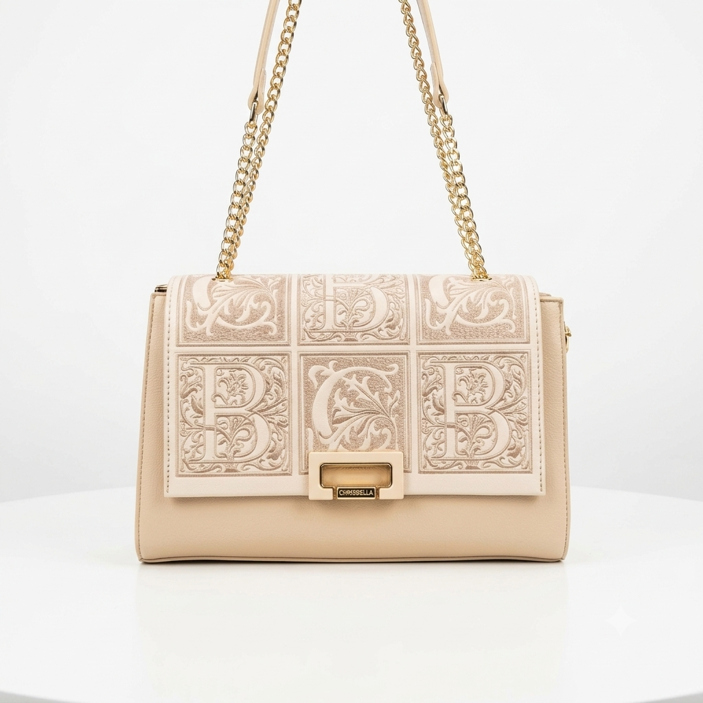 Chrisbella The Sculpted Rose Handbag❤️