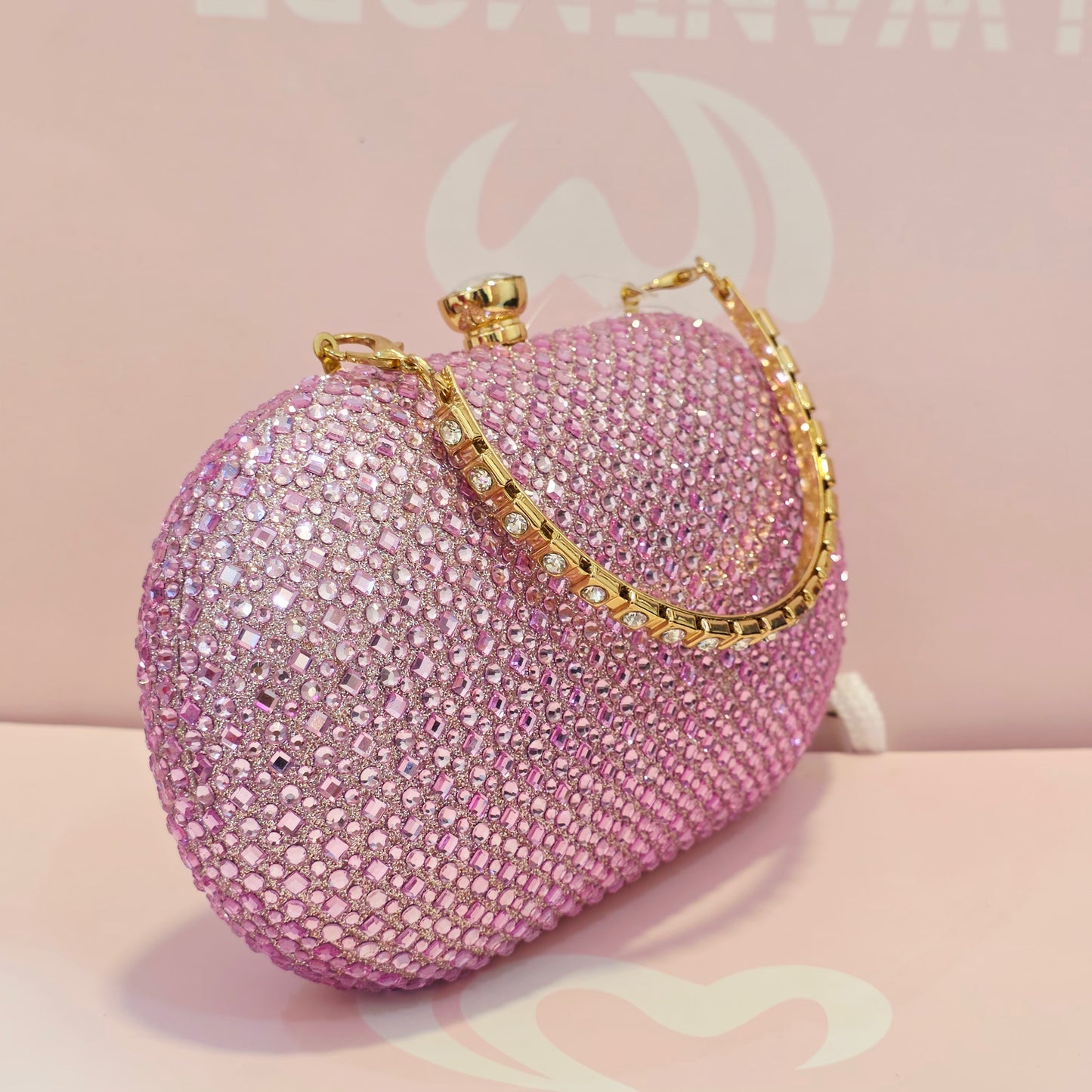 Sparkle & Shine: All Over Stone Work Party Clutch