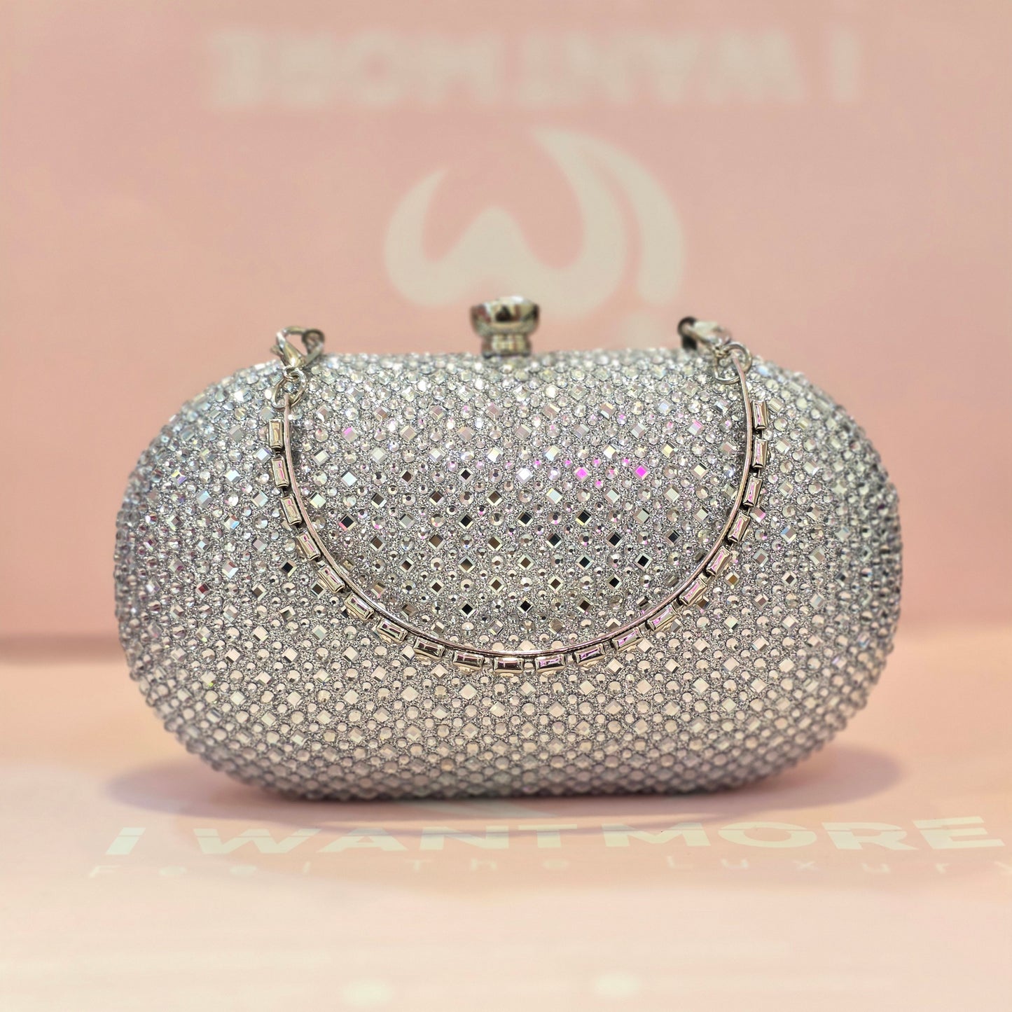 Sparkle & Shine: All Over Stone Work Party Clutch