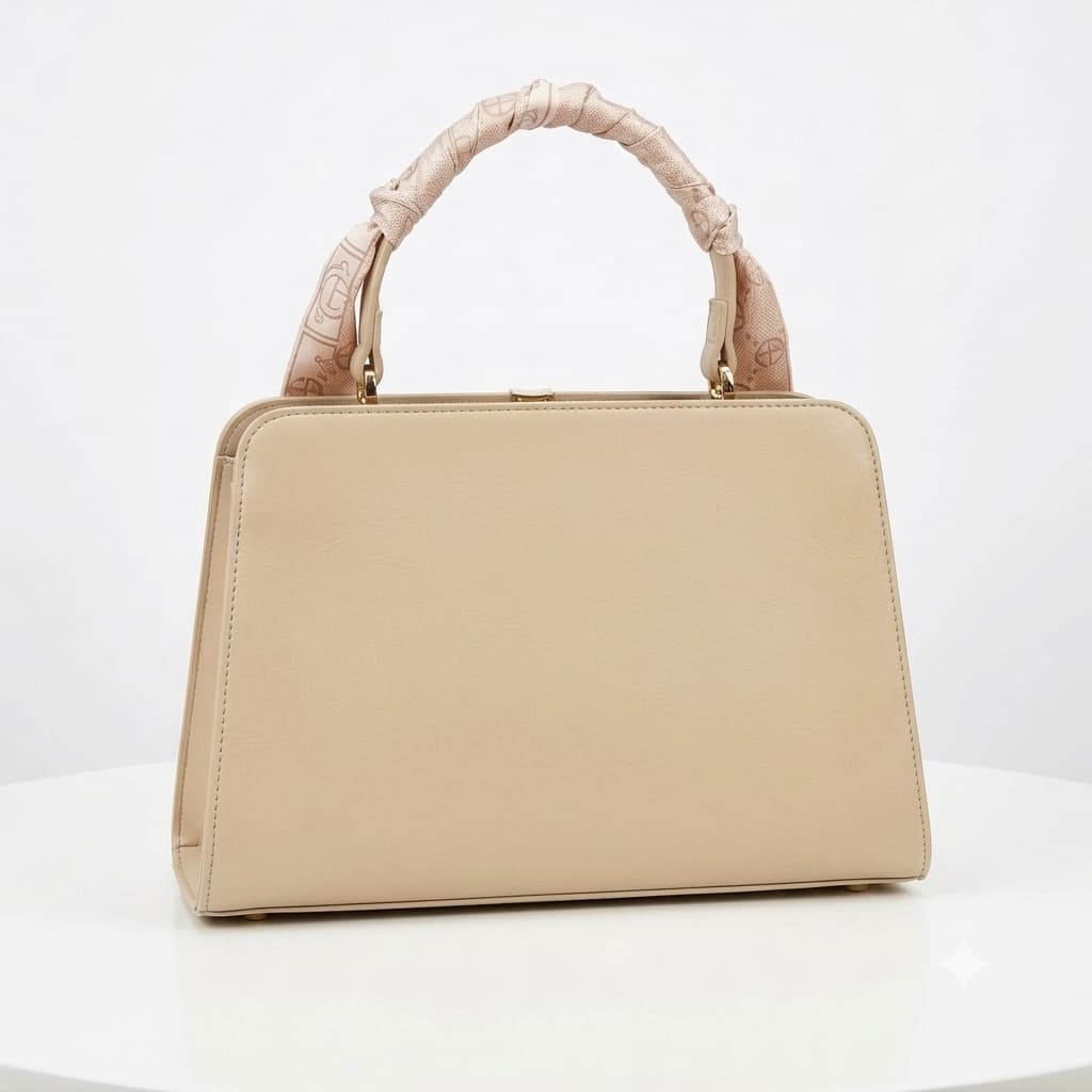 Chrisbella Paisley Embossed Handbag