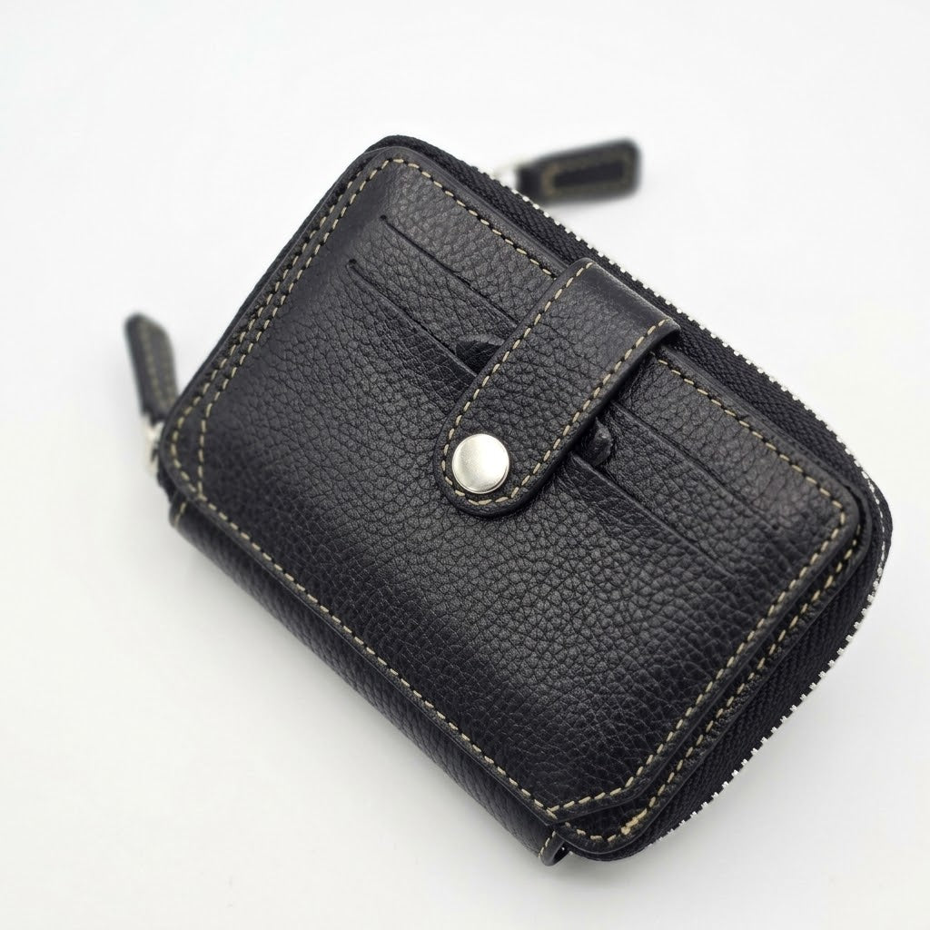 100% Genuine Cow Leather Mini Wallet