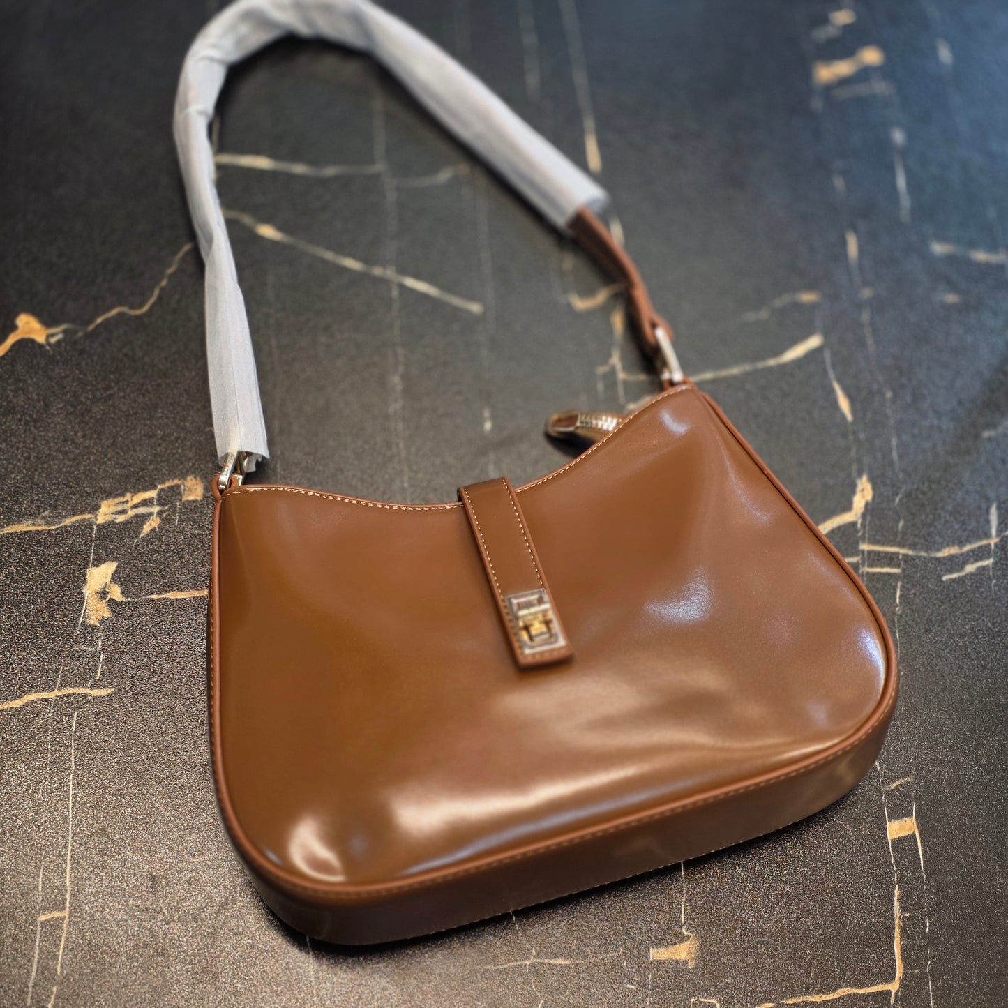 PU Leather Shoulder Bag