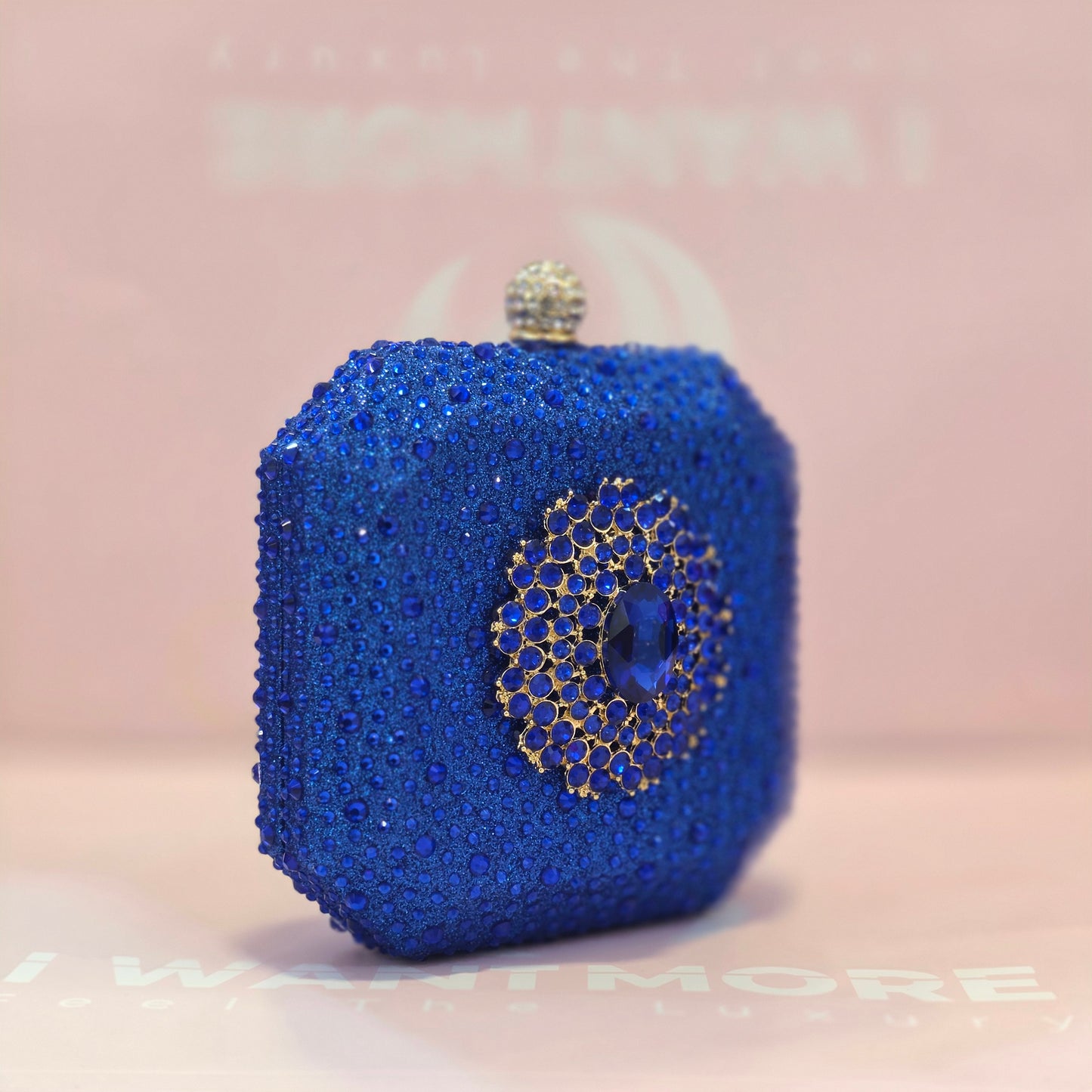 Sparkle Crystal Box Clutch❤️