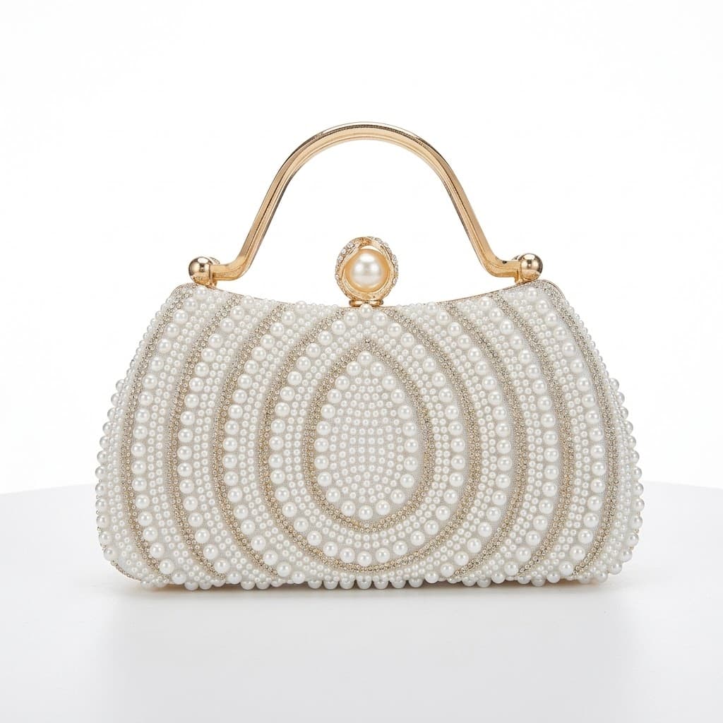 Pearl Clutch Bridal.