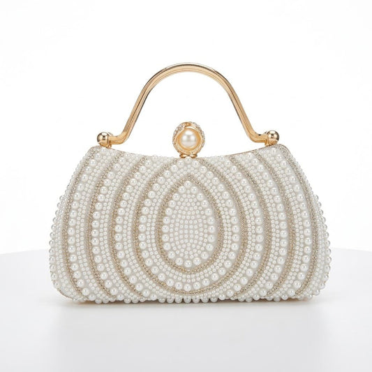 Pearl Bridal Clutch