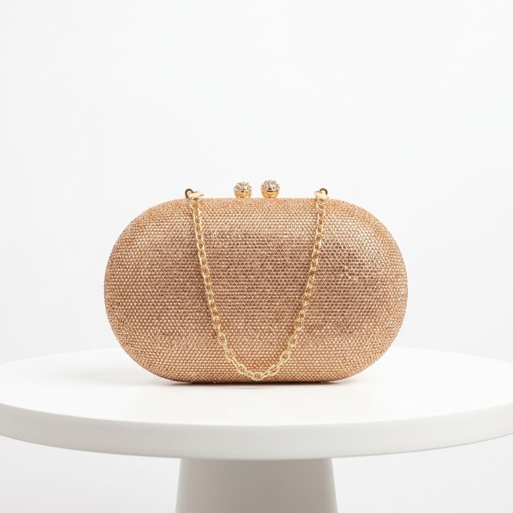 Rhinestone Evening Clutch