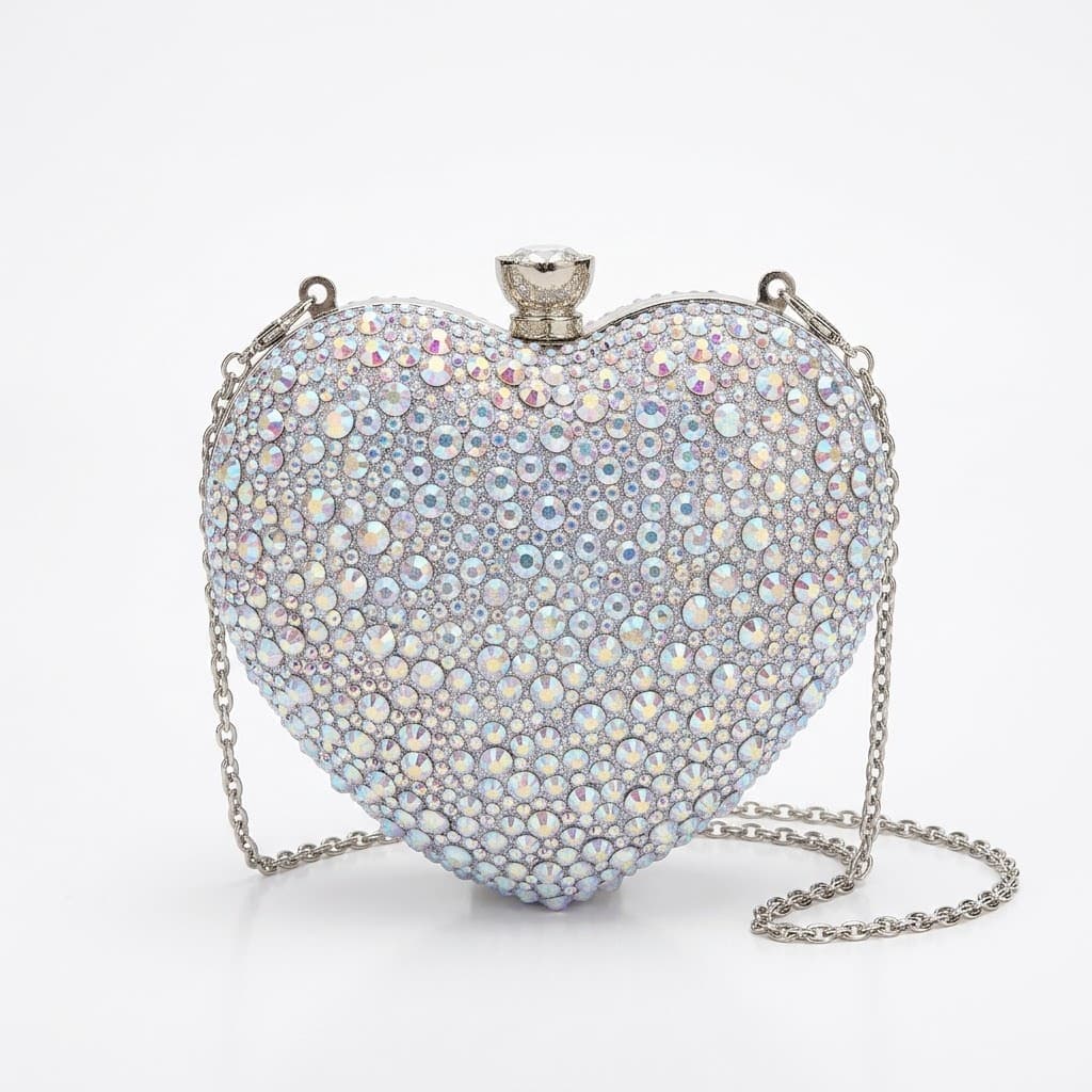 Heart Shape Clutch।Love Clutch