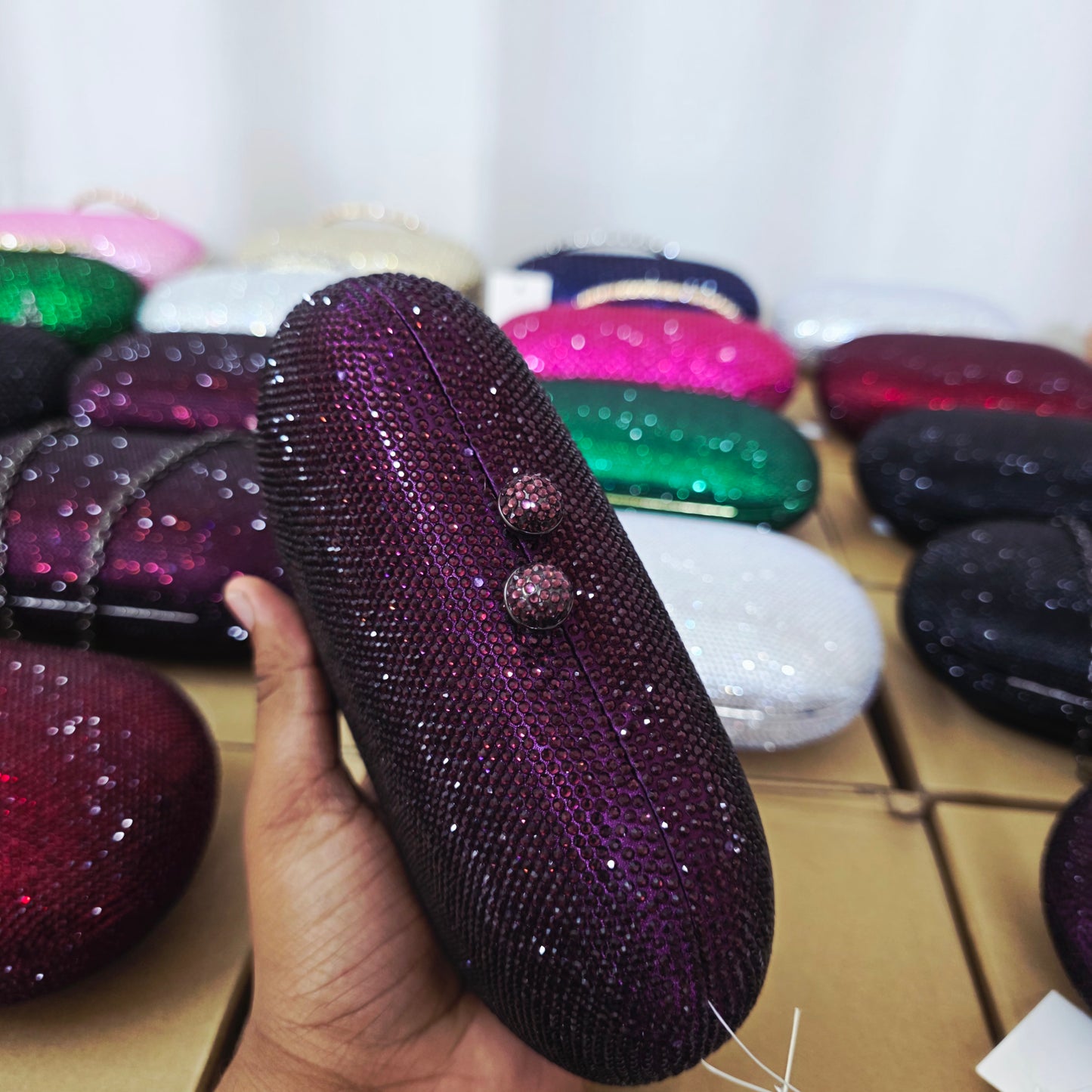 Rhinestone Evening Clutch