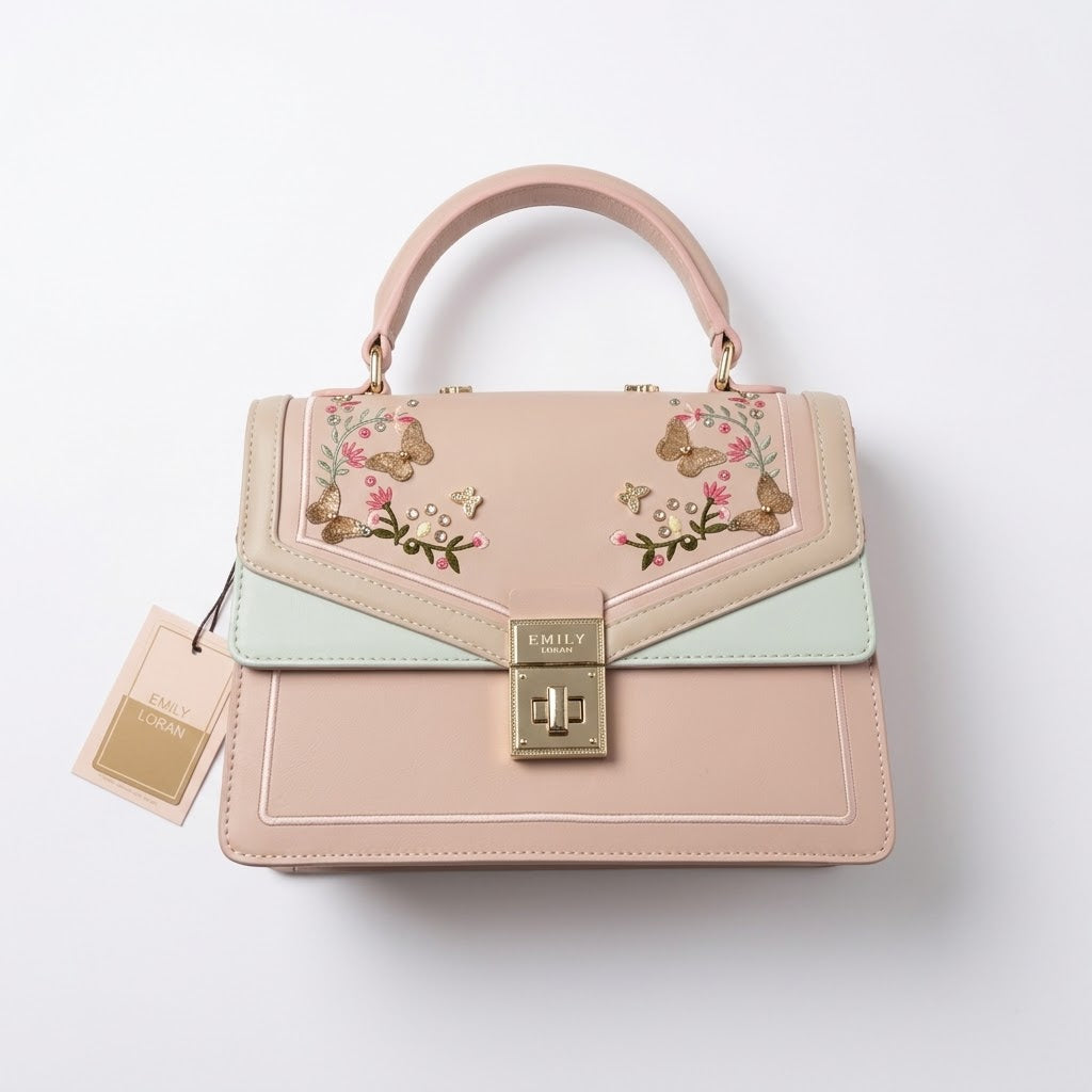 Emily Loran Floral Handbag.