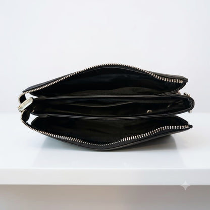RANEDONA Multi-Compartment Chain Crossbody Bag