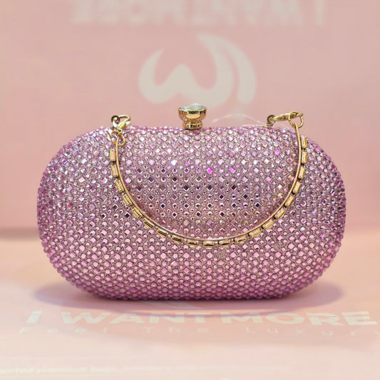 Sparkle & Shine: All Over Stone Work Party Clutch