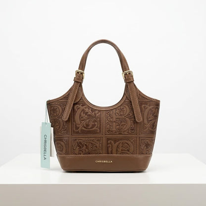 Chrisbella Hand bag with box packaging