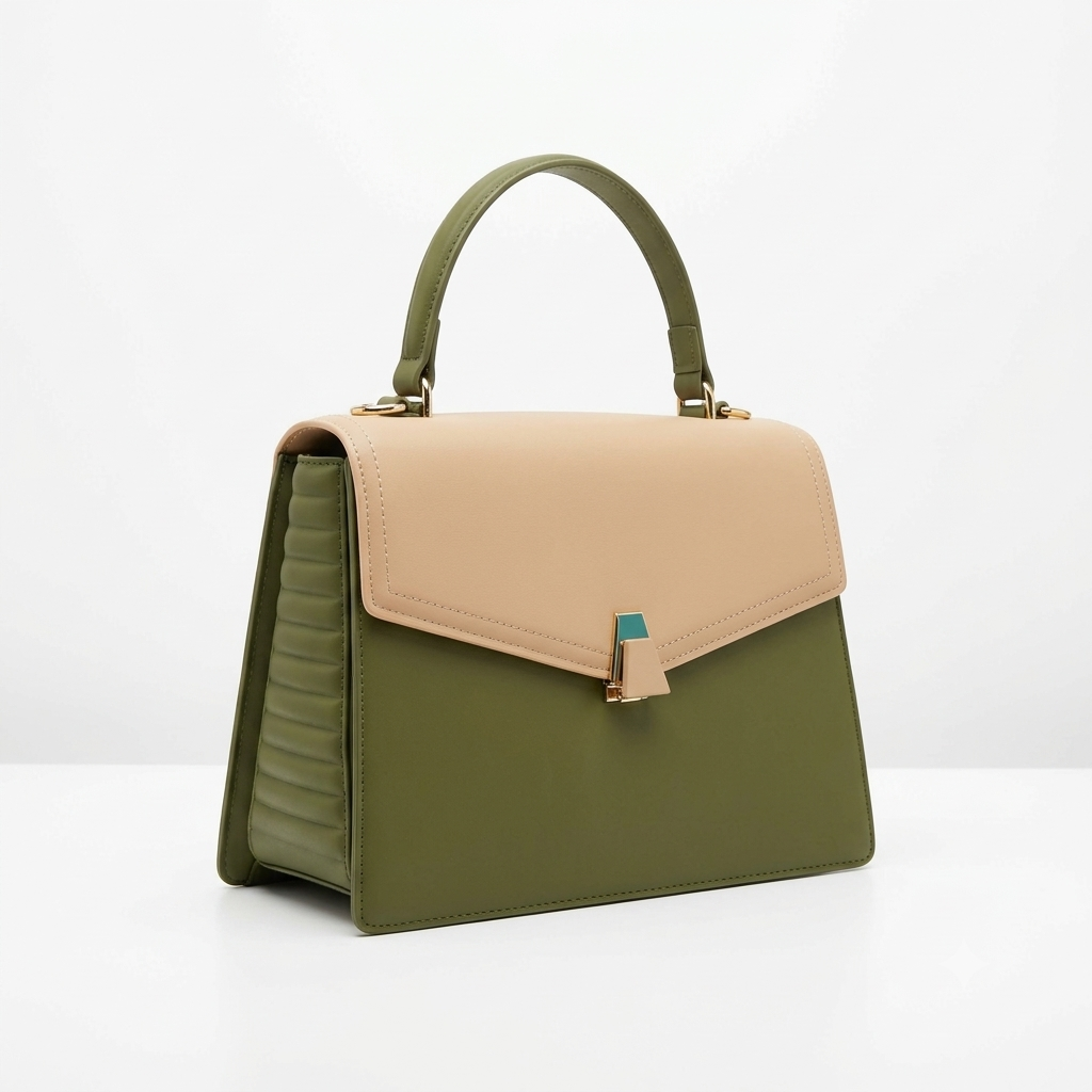 Authentic Chrisbella Top-Handle Flap Bag Set 0003