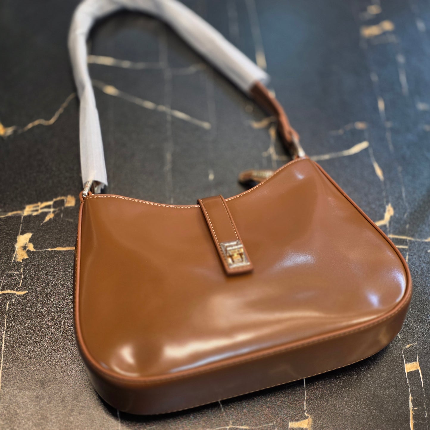 PU Leather Shoulder Bag