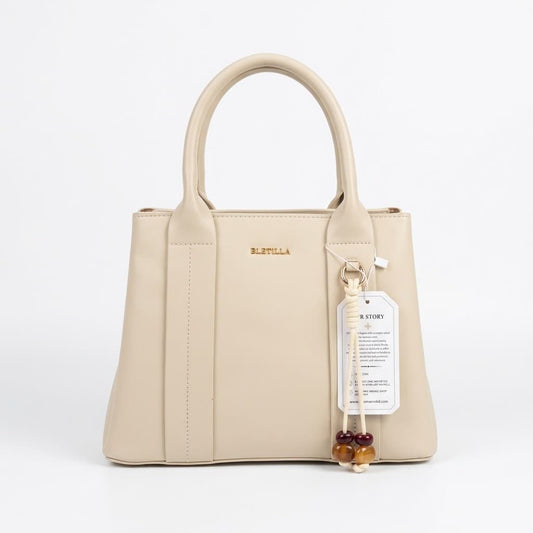 BLETILLA Structured Top-Handle Handbag