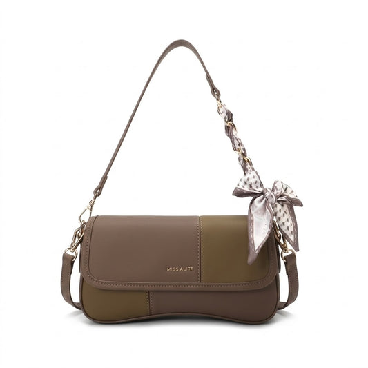 MISS ALITA Elegant Flap Shoulder Bag