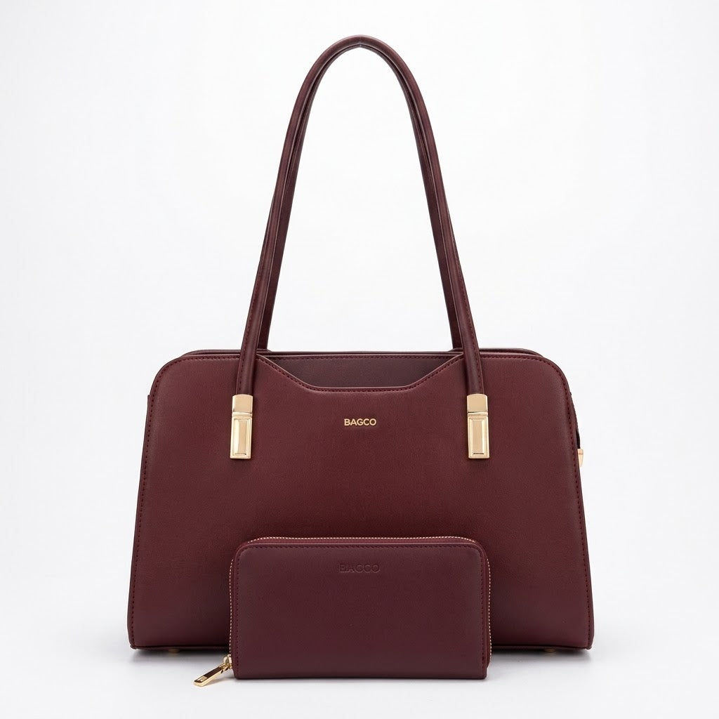 Bagco Handbag & Matching Wallet Set❤️
