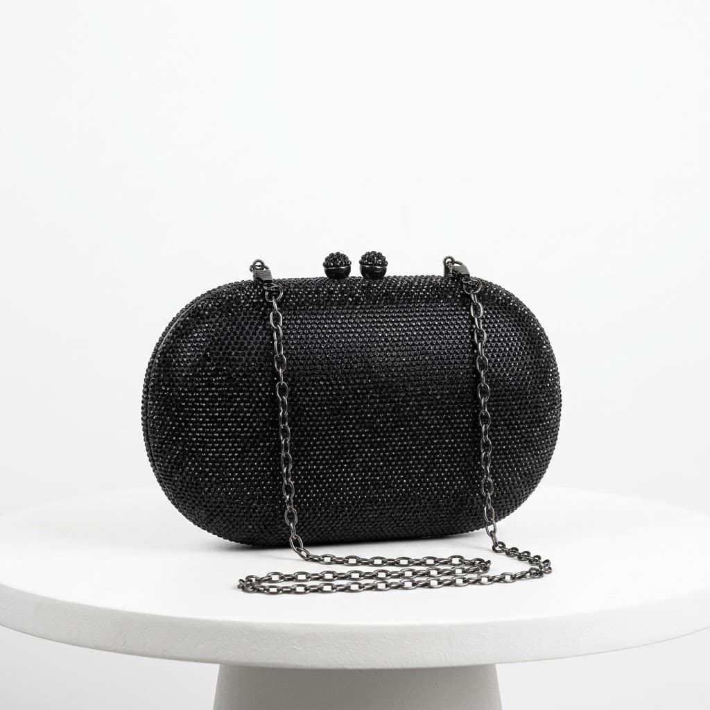 Rhinestone Evening Clutch