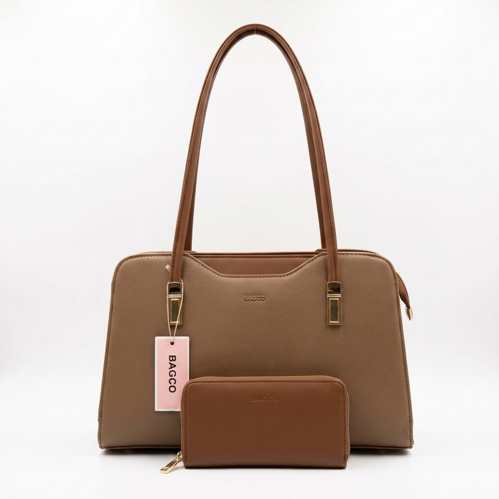 Bagco Handbag & Matching Wallet Set❤️