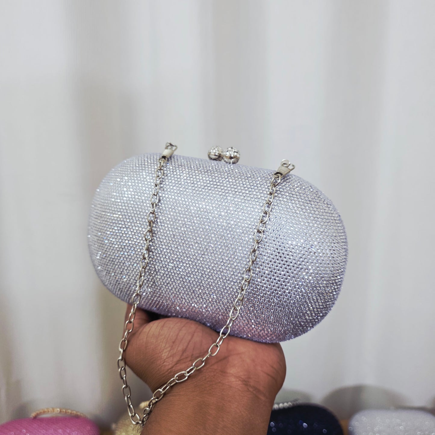 Rhinestone Evening Clutch