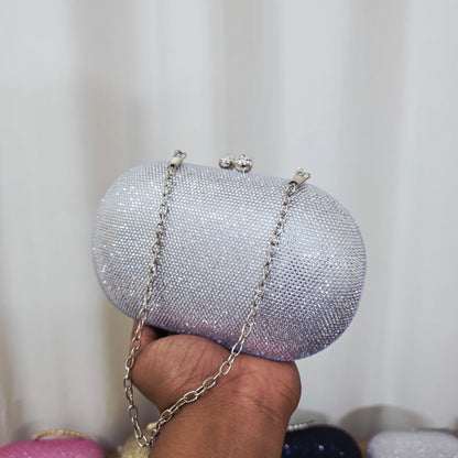 Rhinestone Evening Clutch